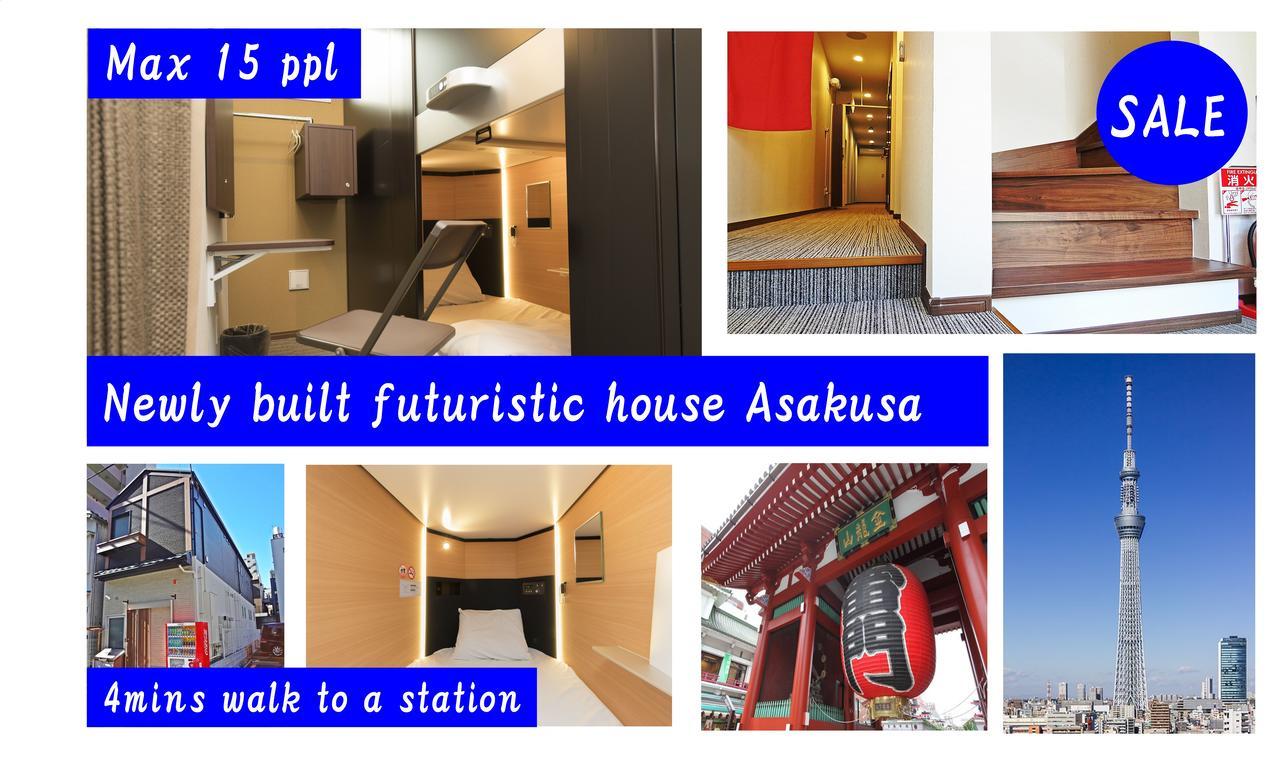 Rumah Bagus Asakusa Tokio Exterior foto